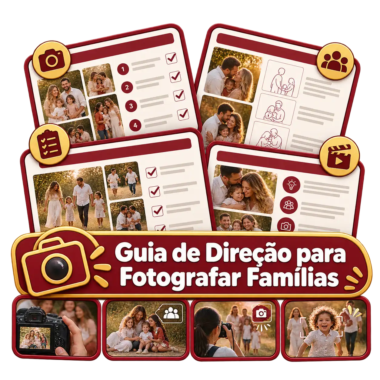 Bônus 2 — Guia de Direção para Fotografar Famílias