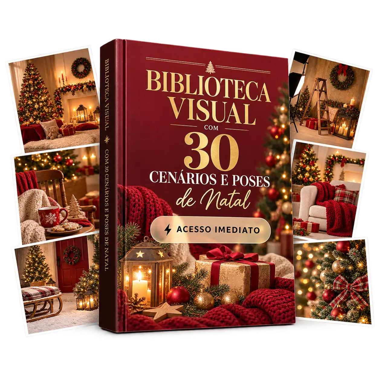 Plano Básico — +30 Cenários e Poses para Ensaios Fotográficos de Natal Infantil e em Família